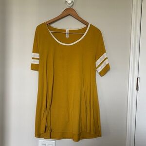 Lularoe Tee Shirt Dress Sz L GUC